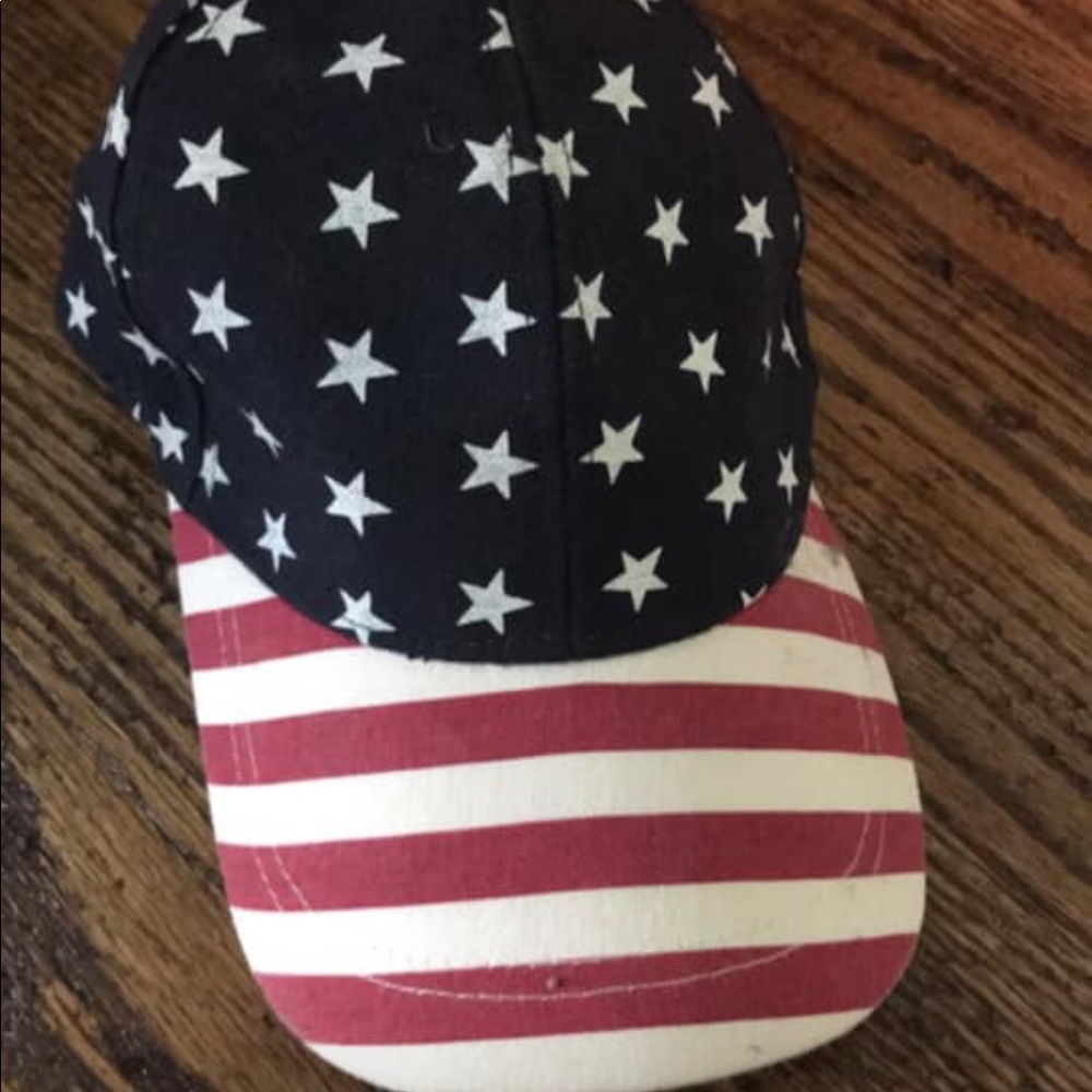 American flag hat